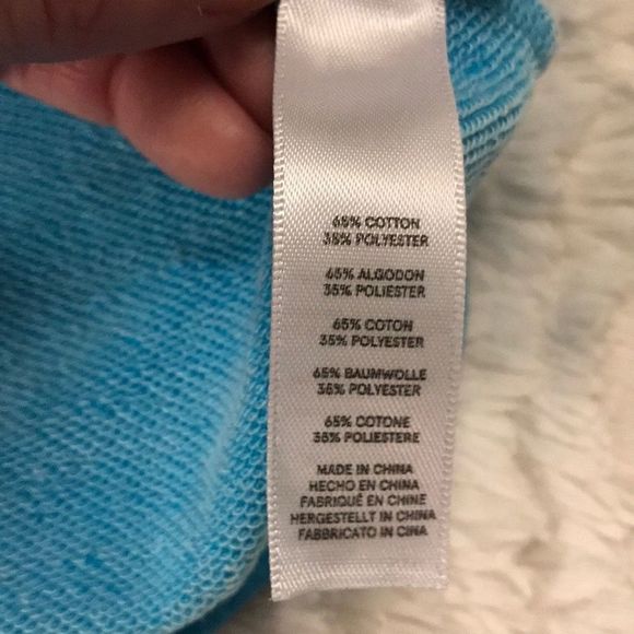 Cute bright blue Alternative Apparel sweatshirt - Picture 4 of 9